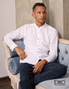 Linen Cotton Long Sleeve Shirt EMCLC0668SLS