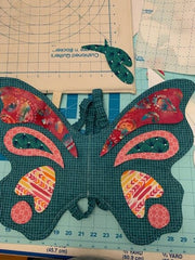 butterfly wings sewing project fabric placement