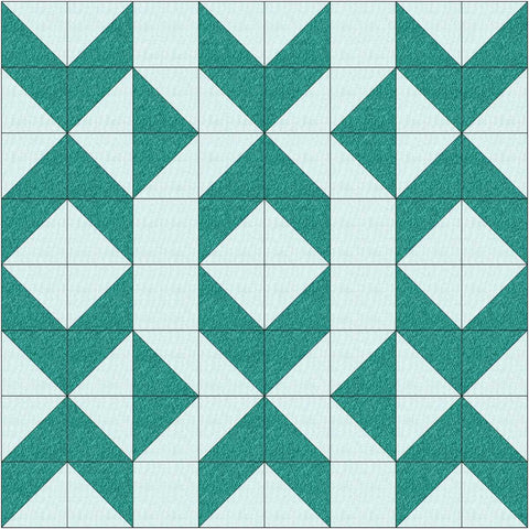 pointy bits quilt pattern image