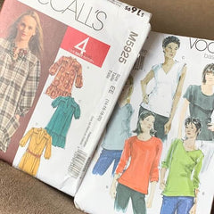 mccalls and vogue sewing patterns 