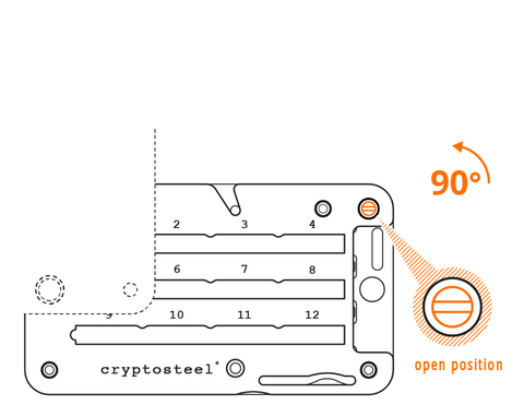 cryptosteel cassette how to use 2