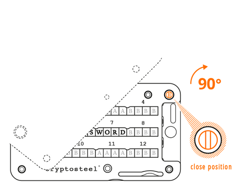 cryptosteel cassette how to use 6