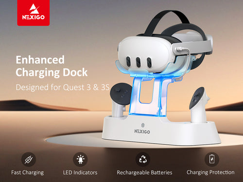 NexiGo Enhanced Charging Dock for Oculus Quest 3.