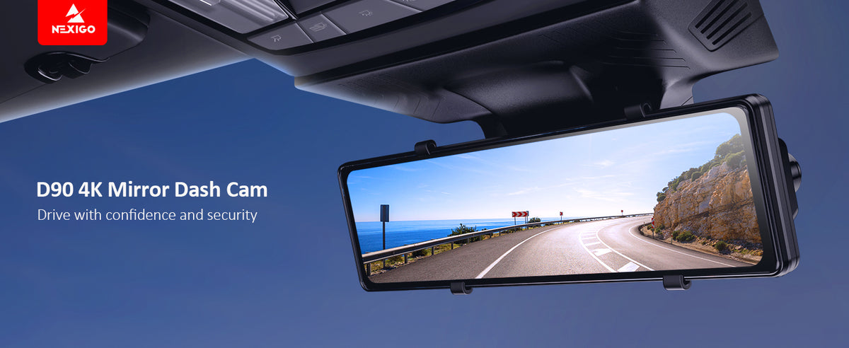 D90 4K Mirror Dashcam Installed in Your Vehicle: Elevate Your Driving Experience!