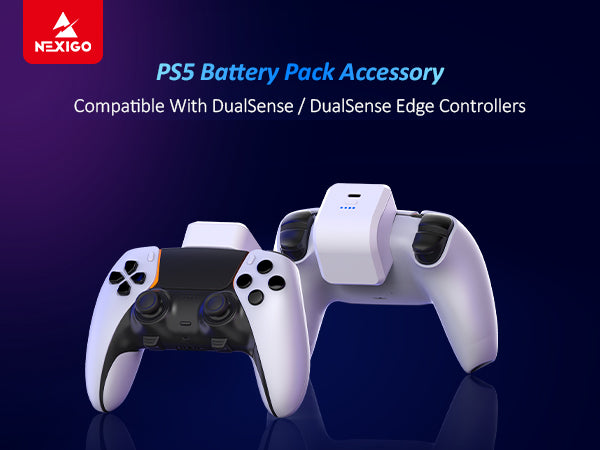 Both the PS5 DualSense and PS5 Elite controllers are equipped with this rechargeable battery pack