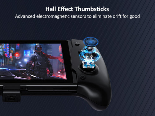 This Gripcon featuring Hall sensor joysticks provide accurate no deadzone control