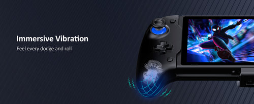 Built-In Dual Vibration Motors provide great vibration feedback and enhance your game immersion