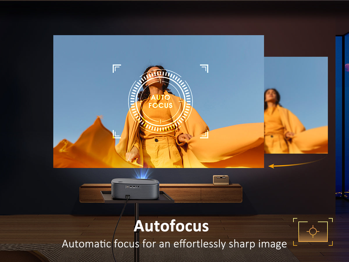 PJ30 Ultra supports autofocus and can project clear images.