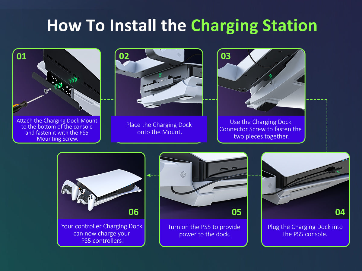 Instructions on installing Charging Station