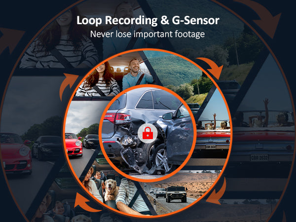 loop recording & G-Sensor
