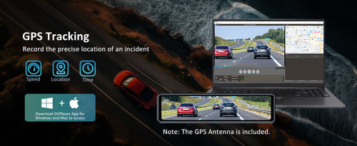 The D90's can record driving trajectory, including speed, location, and time.