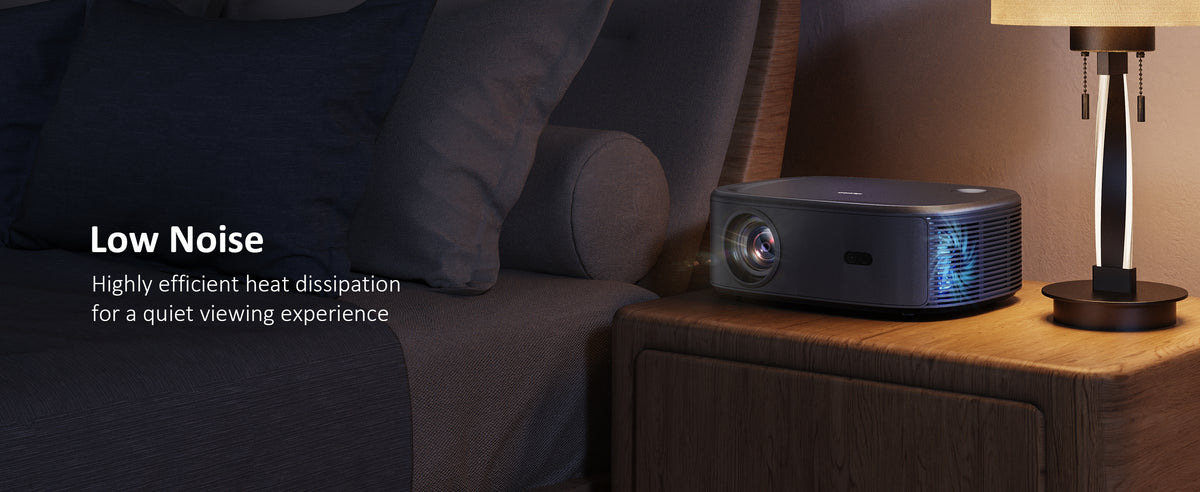 In the room, the PJ30 Ultra makes very little noise, providing a quiet viewing experience.