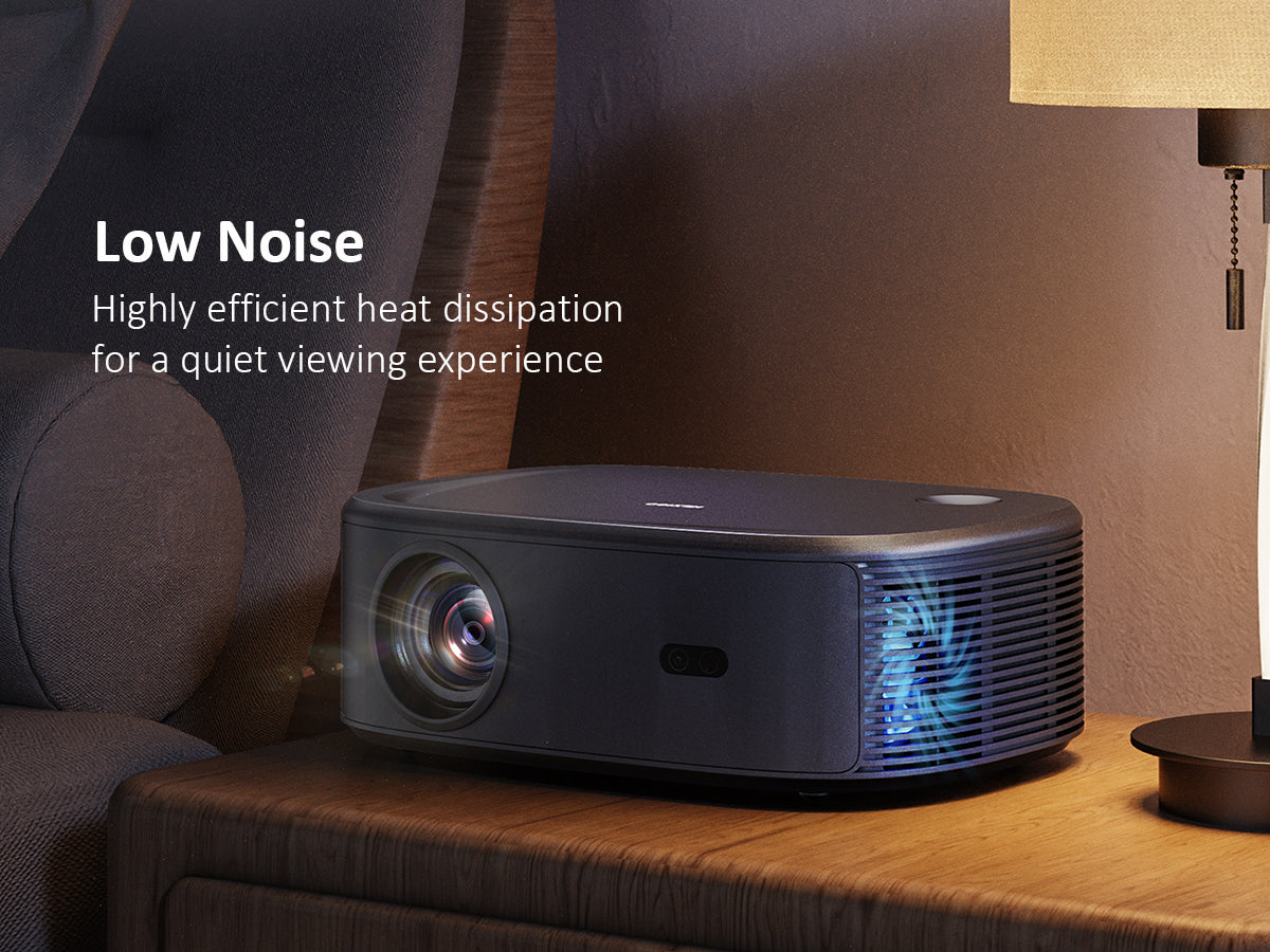 In the room, the PJ30 Ultra makes very little noise, providing a quiet viewing experience.