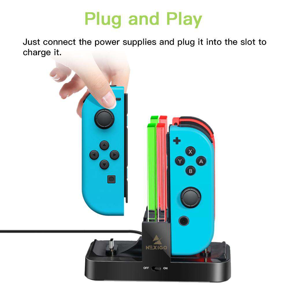 NexiGo Nintendo Switch Controller Charger
