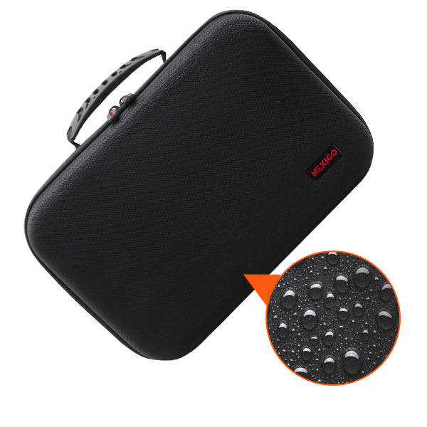 The case's outer shell is waterproof