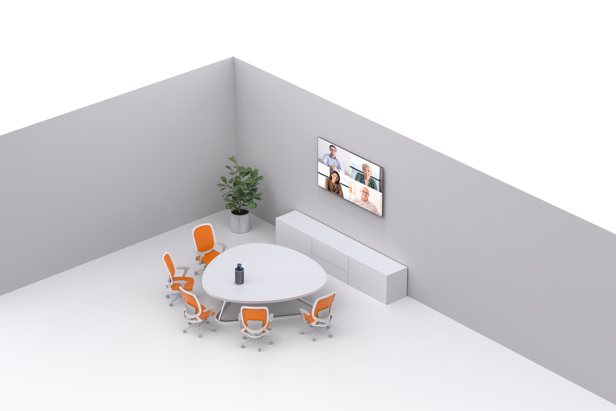 Meeting 360 used for video conferencing in small room