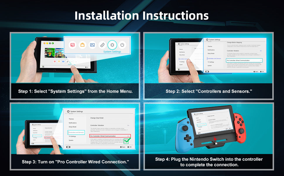 Switch Console and Controller Connection User Guide.