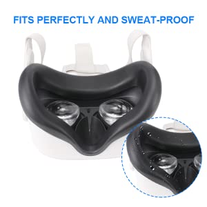 The Silicone Face Cover is comfortable to wear and waterproof.