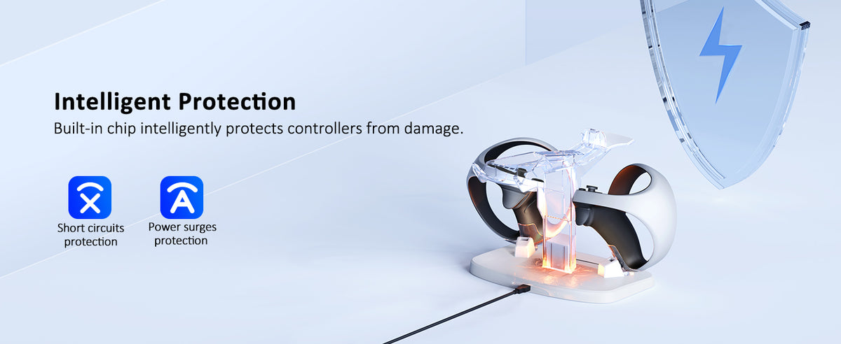 The Charging Station has protection settings to prevent short circuits and power surges