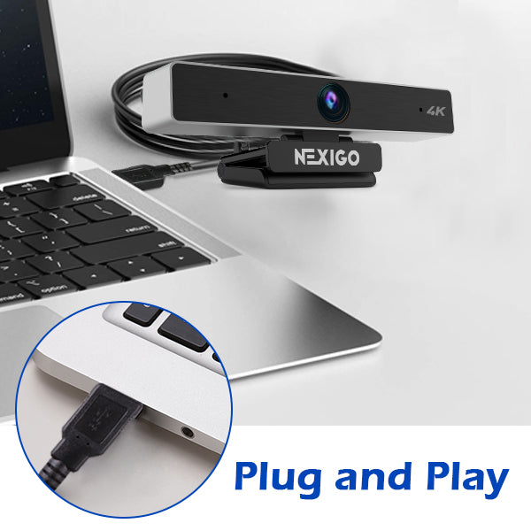 The webcam can be easily installed and used by connecting it to the PC computer via USB