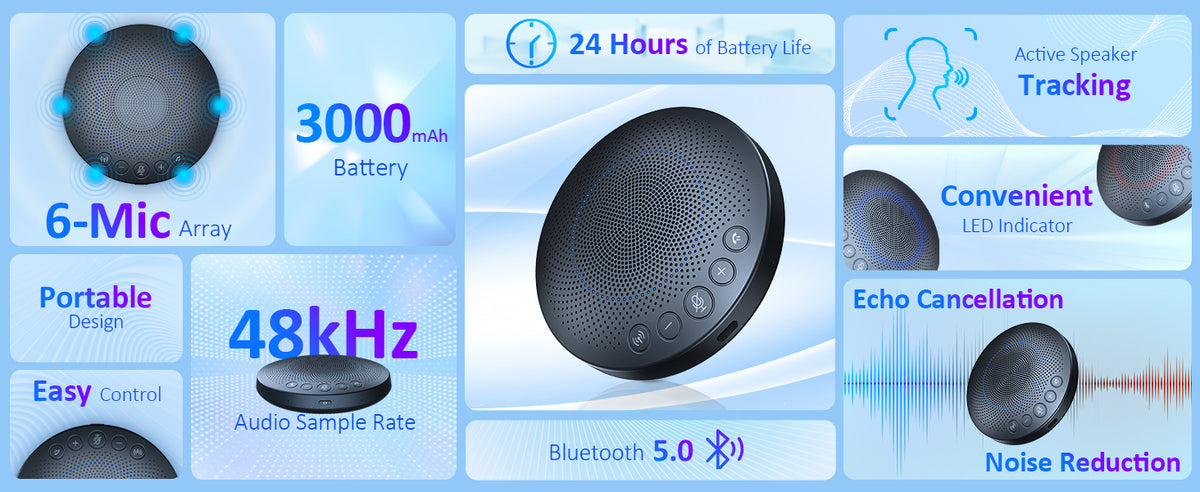 Summary of Bluetooth Speakerphone's performance/features