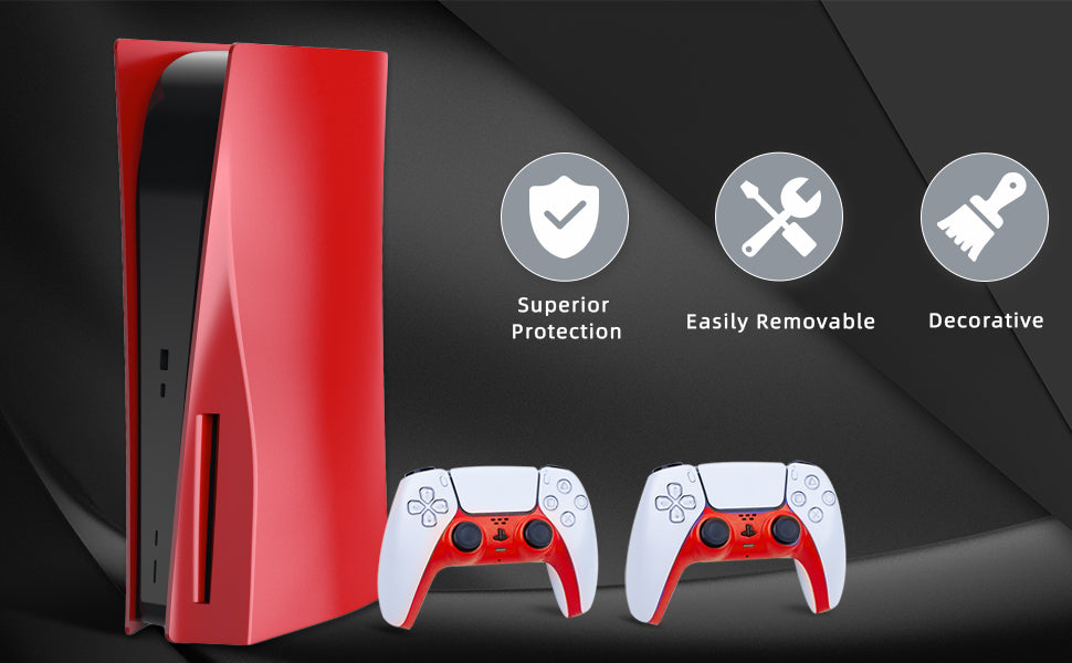 NexiGo PS5 Plates and Controller Skins for Digital Edition