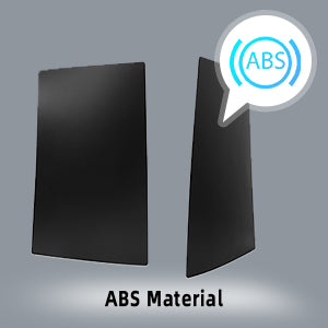 Impact-resistant ABS material prevents dust, water stains, and cosmetic damage