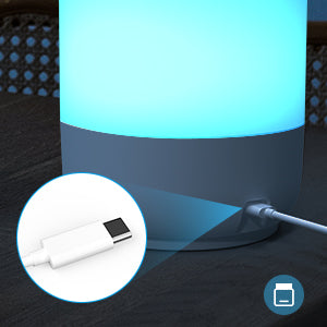 Use the provided USB cable to power the Smart Lamp.