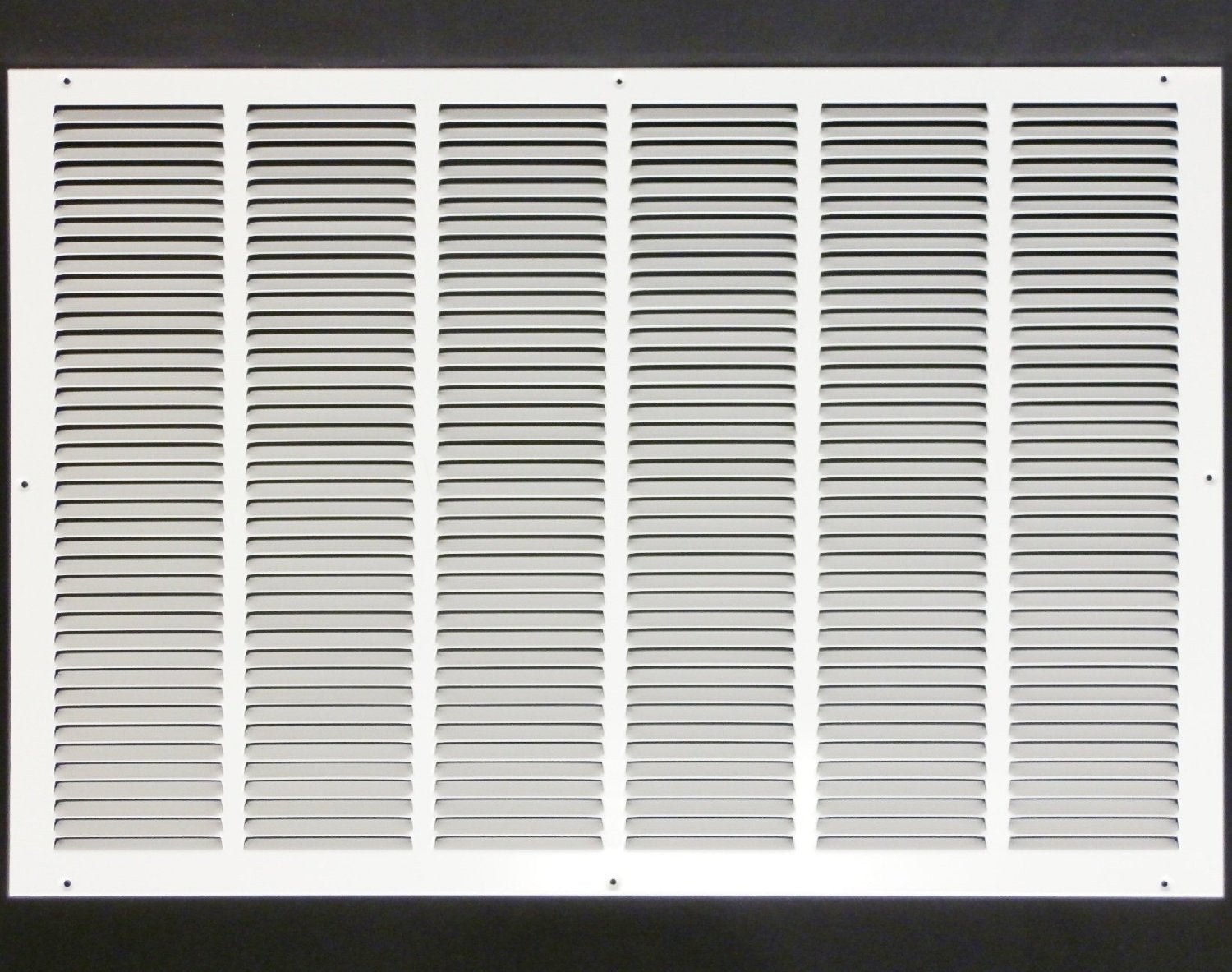 32 W X 25 H Steel Return Air Grilles Sidewall And Ceiling Hvac Duct Cover White Outer Dimensions 33 75 W X 26 75 H