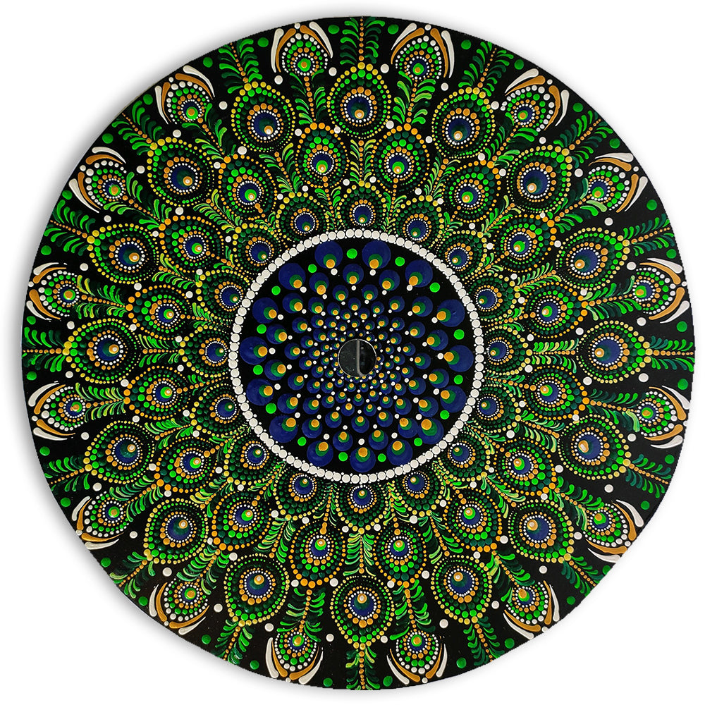 Black Paper Mandala peacock art, Size: A4 at Rs 459 in Delhi