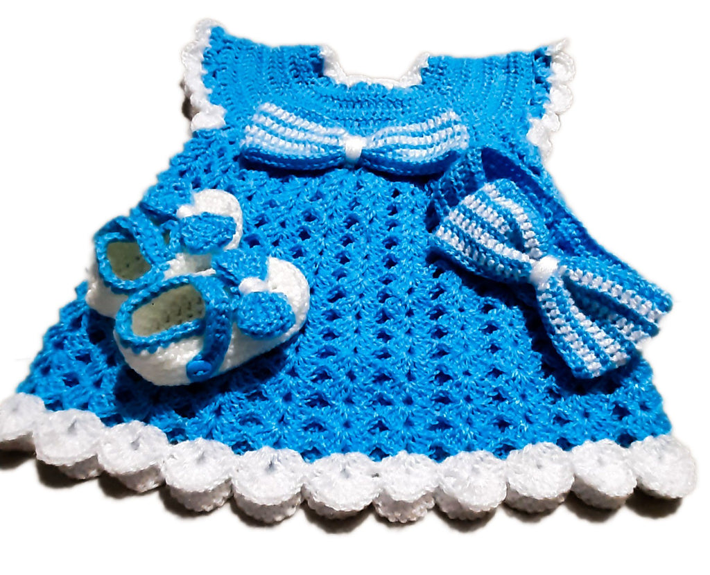 wool baby frock