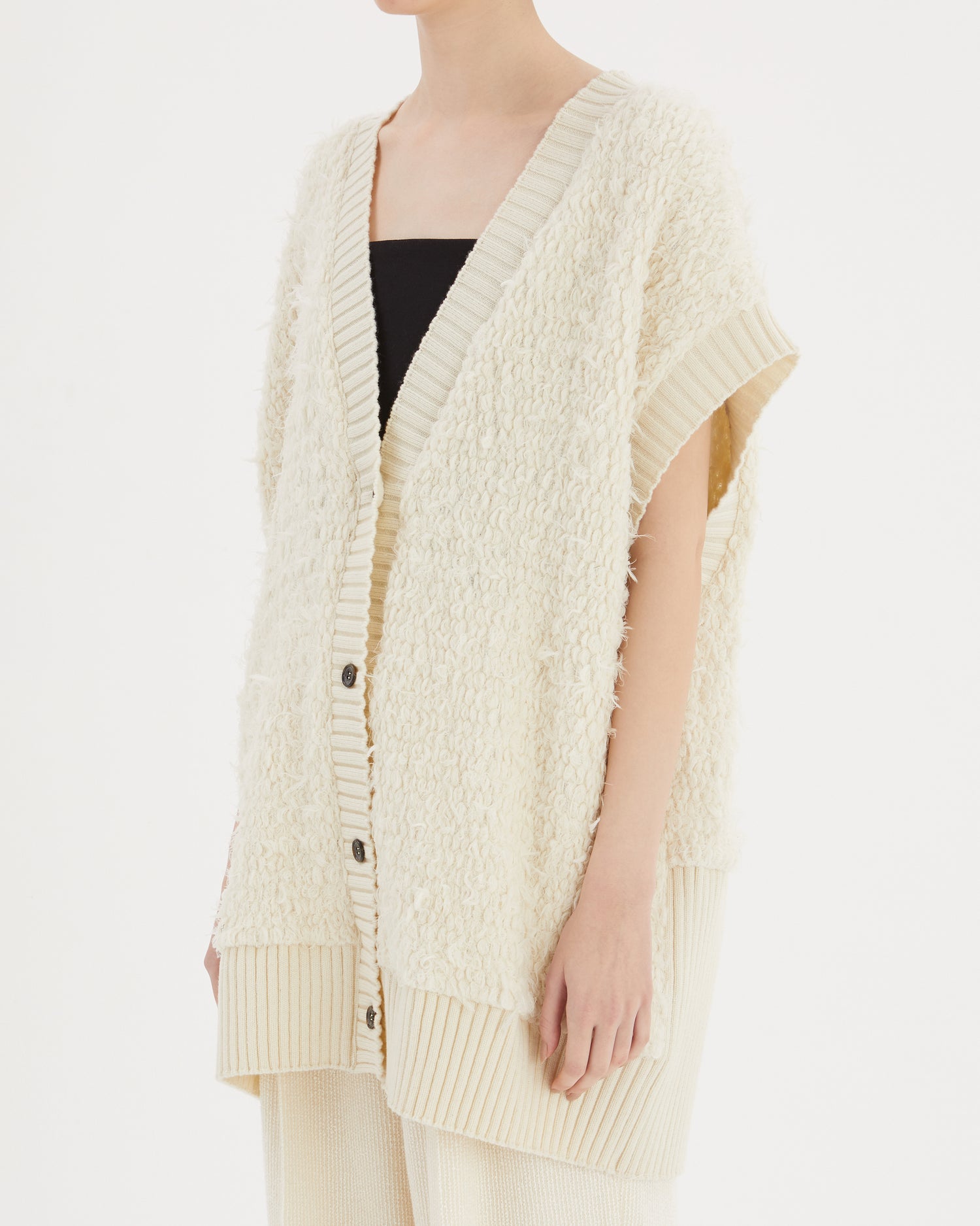 Inlay Knit Vest