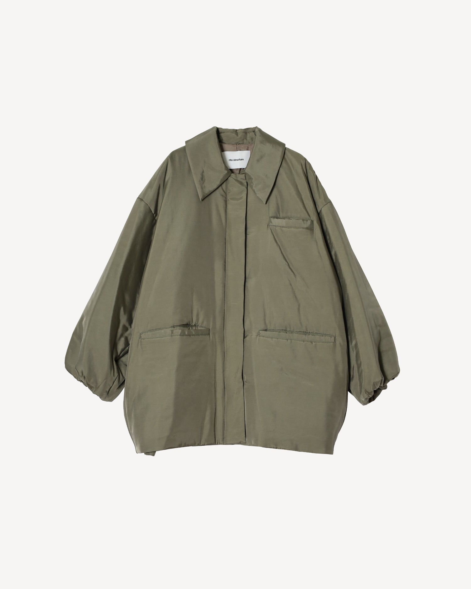 新作 人気 新品 rito structure Cupro Padded Blouson