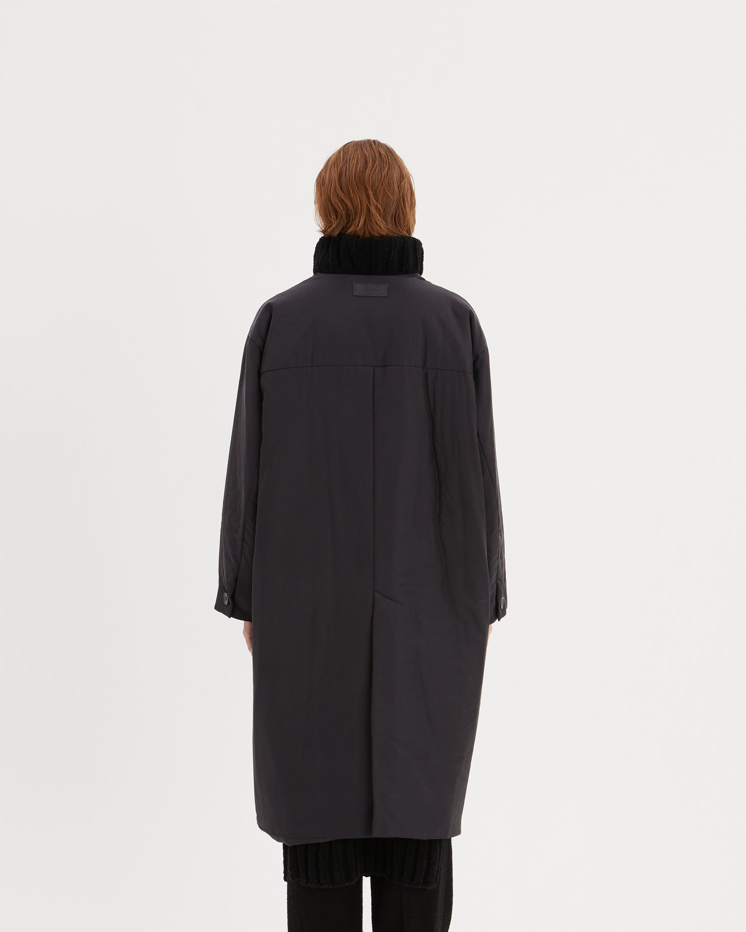 rito structure Cupro Padded Long Coat - ロングコート