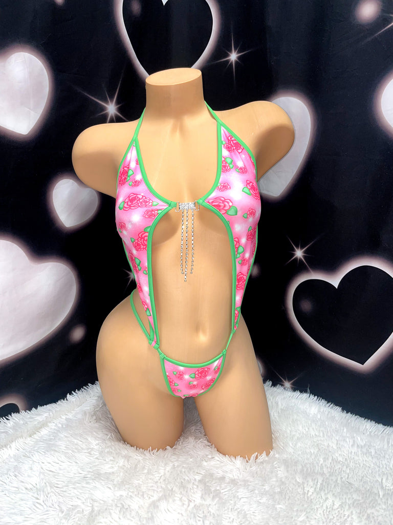 18+ star top bikini set