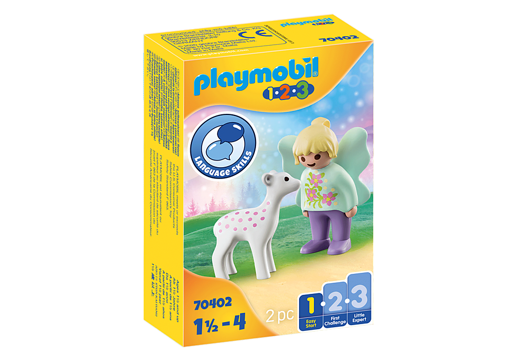 Playmobil 1•2•3 70402 Fairy and Fawn