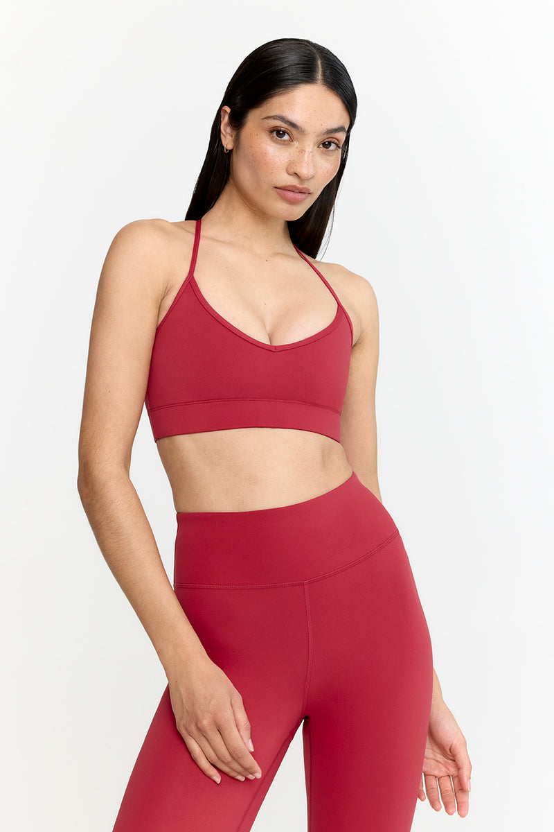 SKINLUXE HIGH WAISTED LEGGING - RETRO RED – TALA