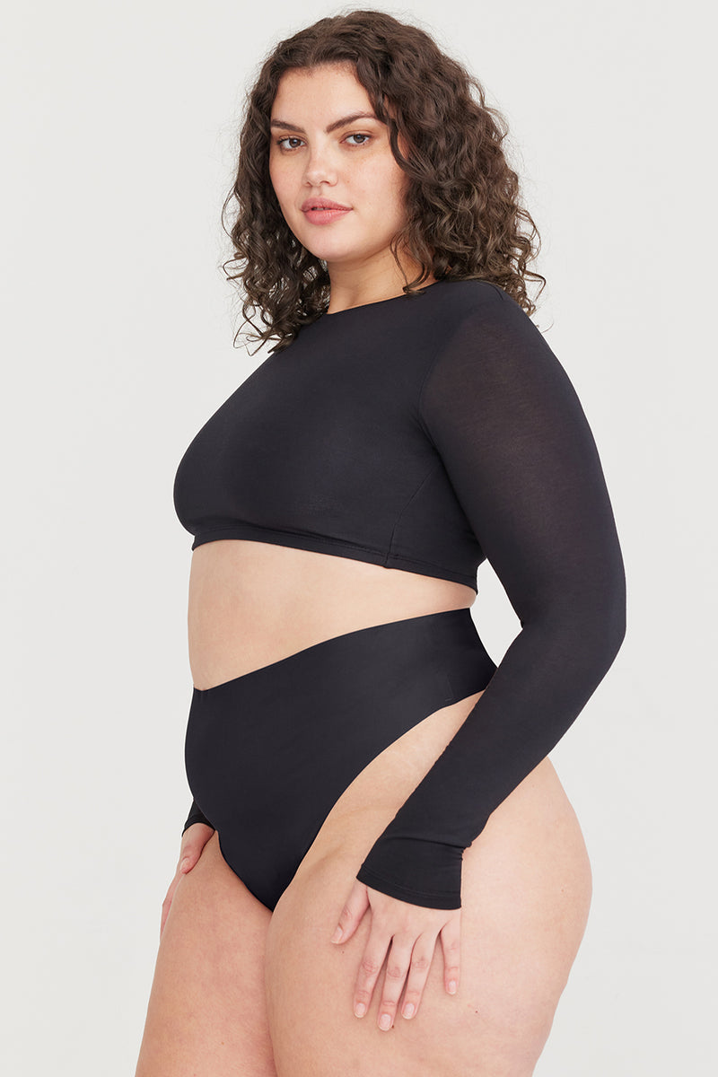 NO VPL HIGH WAISTED THONG 3 PACK - MOCHA – TALA