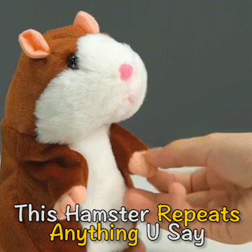 The All New Talking Hamster - It Repeats What You Say