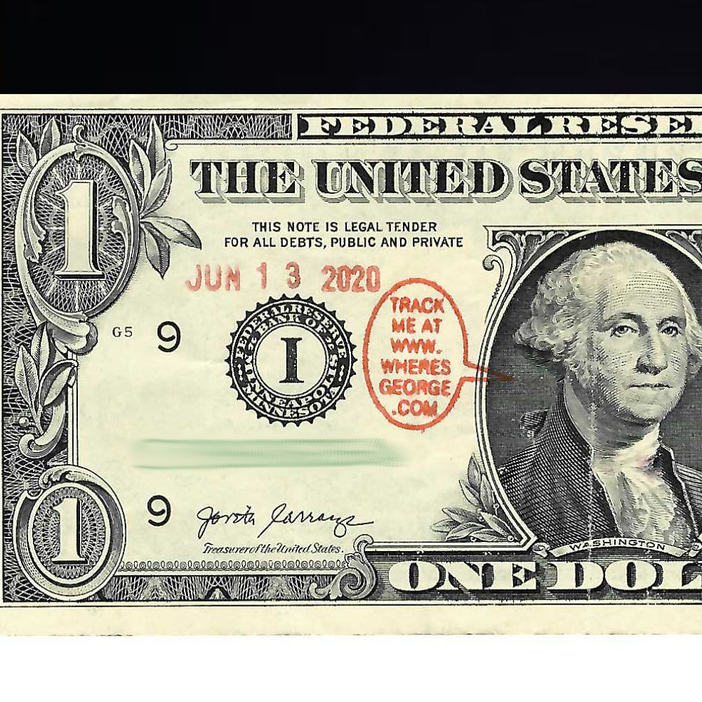 Where's George?: The Trail Of $1 Bills Across The U.S. : NPR