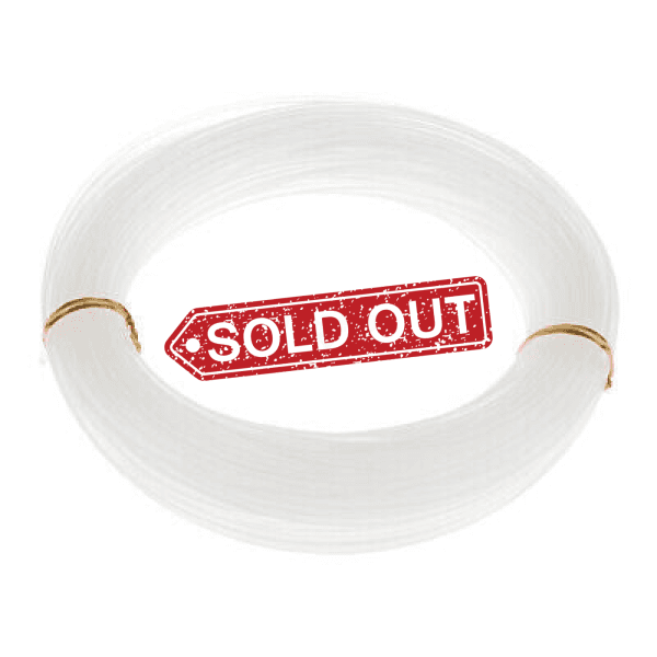 Clear Monofilament 200 lbs Line $0.60 per ft
