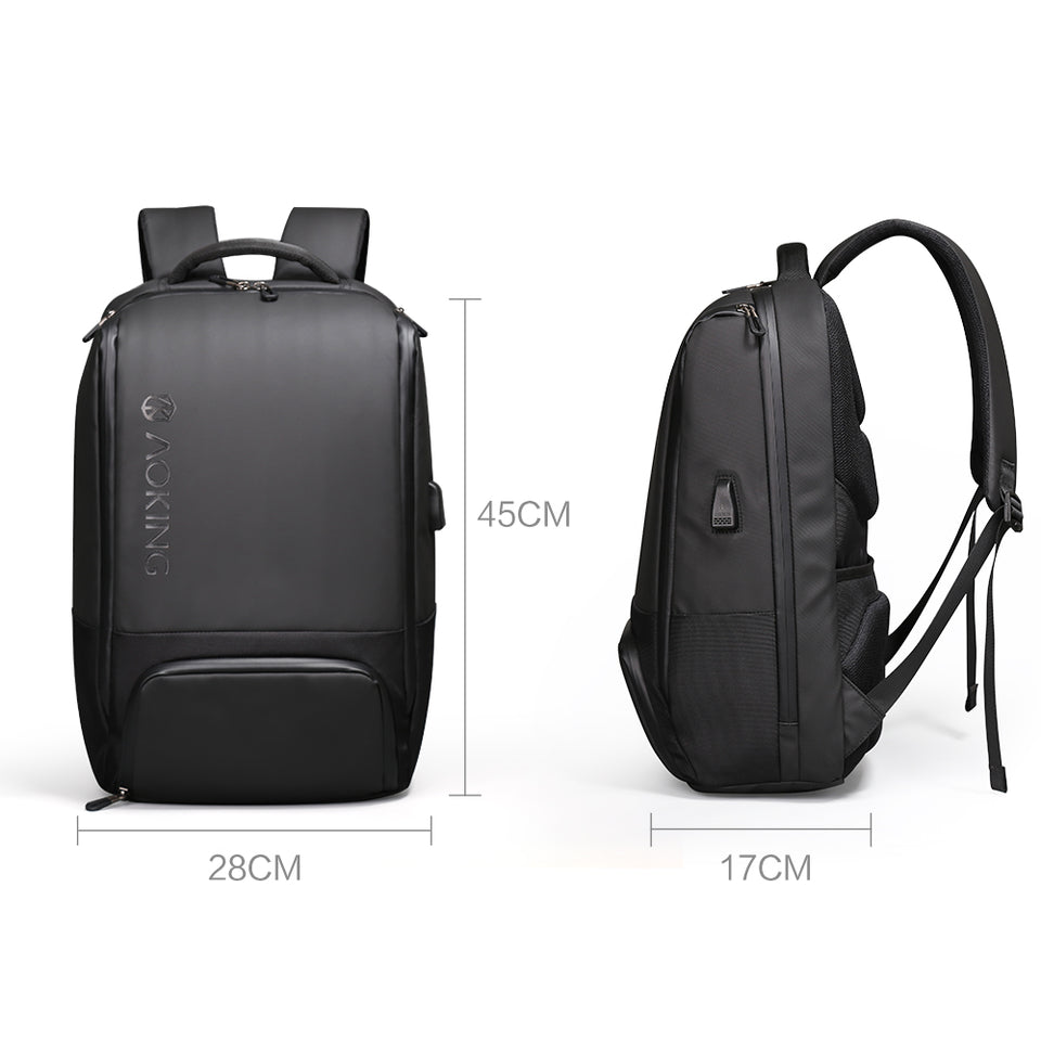 USB Charging Office Backpack Bags for Men with Laptop | Aoking