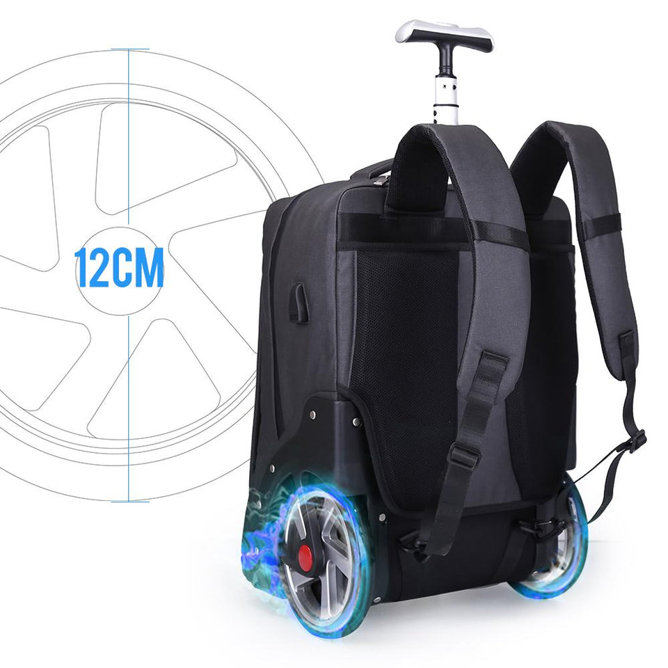 large wheel carry on luggage