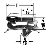 Picture of Basic Gasket Profile 634 for True Refrigerators