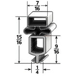 Picture of Basic Gasket Profile 034 for True Refrigerators