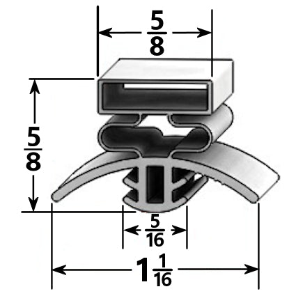Picture of Basic Gasket Profile 364