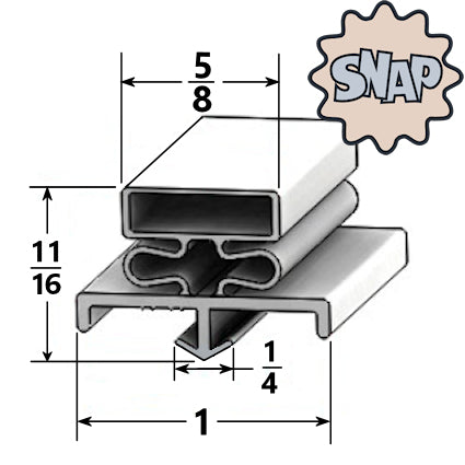 Picture of Snap™ Gasket Profile 436