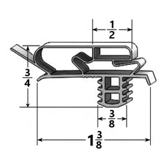 Picture of Basic Gasket Profile 618