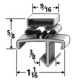 Picture of Basic Gasket Profile 029 for American Panel Coolers