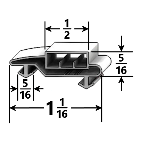 Picture of Basic Gasket Profile 612